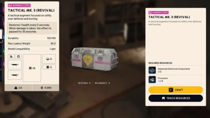 how to find Revival Augment blueprint arc raiders